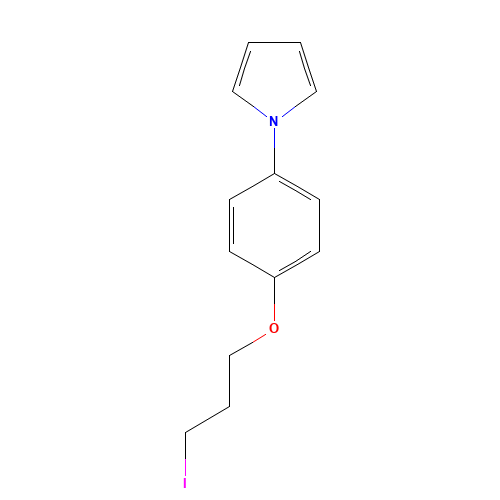 1-[4-(3-iodopropoxy)phenyl]pyrrole (CAS: 1201936-78-8) - Related Chemical Product