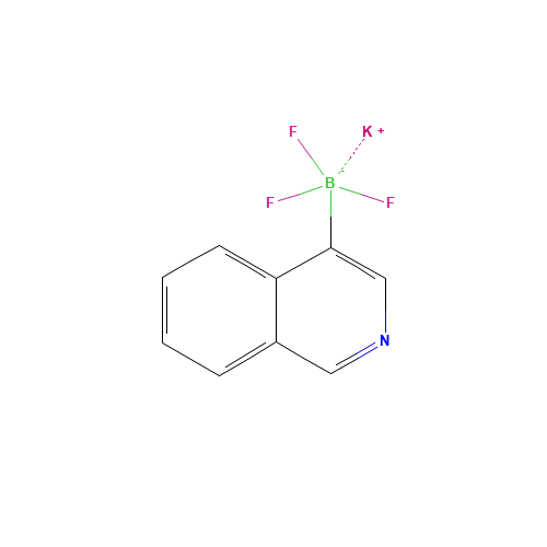 potassium;trifluoro(isoquinolin-4-yl)boranuide (CAS: 1111733-07-3) - Related Chemical Product