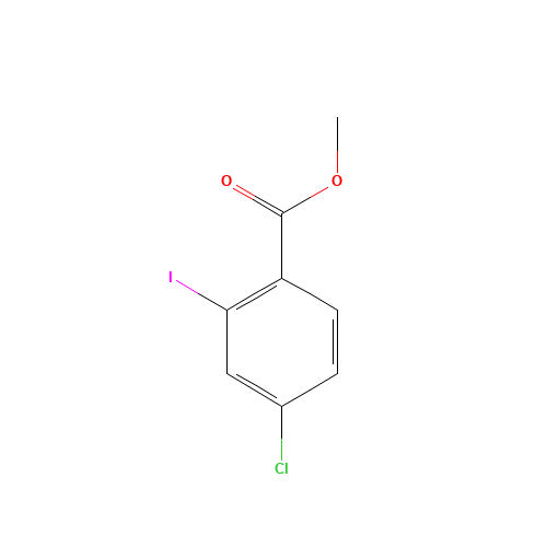 methyl 4-chloro-2-iodobenzoate (CAS: 181765-85-5) - Related Chemical Product