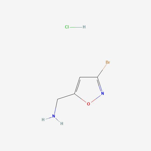 (3-bromo-1,2-oxazol-5-yl)methanamine;hydrochloride (CAS: 90802-21-4) - Related Chemical Product