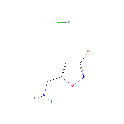(3-bromo-1,2-oxazol-5-yl)methanamine;hydrochloride (CAS: 90802-21-4) - Related Chemical Product