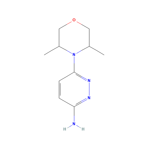 6-(3,5-dimethylmorpholin-4-yl)pyridazin-3-amine (CAS: 736879-79-1) - Related Chemical Product