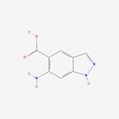 6-amino-1H-indazole-5-carboxylic acid (CAS: 75844-33-6) - Related Chemical Product