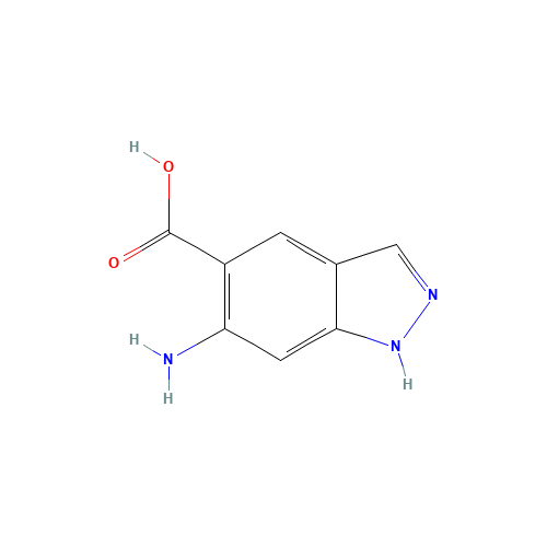 6-amino-1H-indazole-5-carboxylic acid (CAS: 75844-33-6) - Related Chemical Product