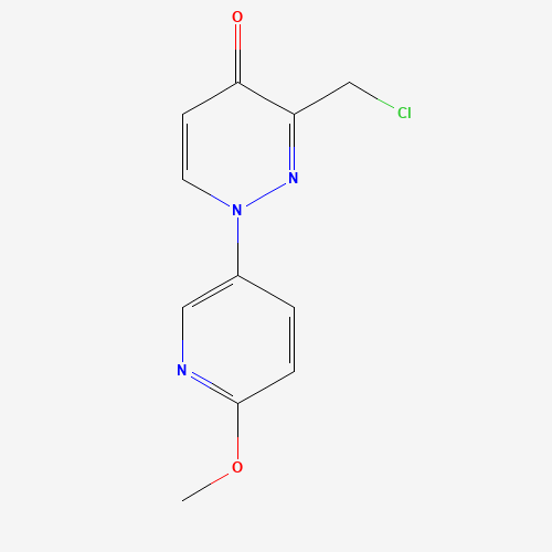 3-(chloromethyl)-1-(6-methoxypyridin-3-yl)pyridazin-4-one (CAS: 1314389-11-1) - Related Chemical Product