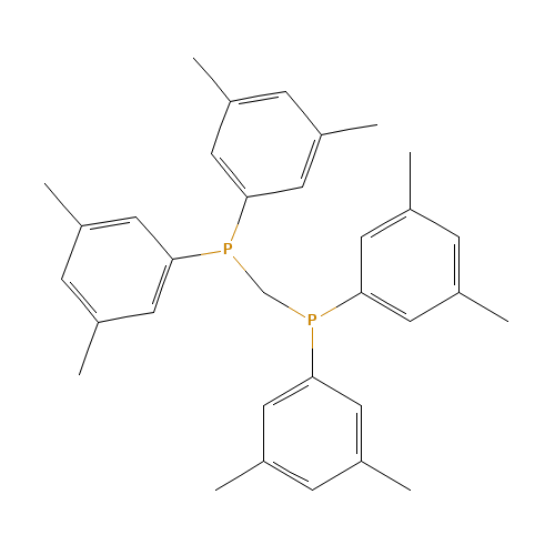 bis(3,5-dimethylphenyl)phosphanylmethyl-bis(3,5-dimethylphenyl)phosphane (CAS: 167109-95-7) - Related Chemical Product