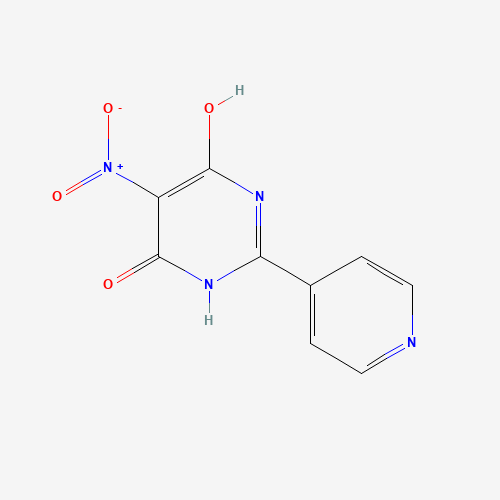 4-hydroxy-5-nitro-2-pyridin-4-yl-1H-pyrimidin-6-one (CAS: 1188094-95-2) - Related Chemical Product
