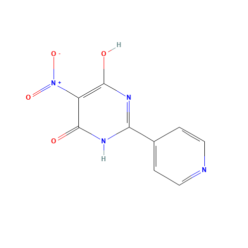 4-hydroxy-5-nitro-2-pyridin-4-yl-1H-pyrimidin-6-one (CAS: 1188094-95-2) - Related Chemical Product