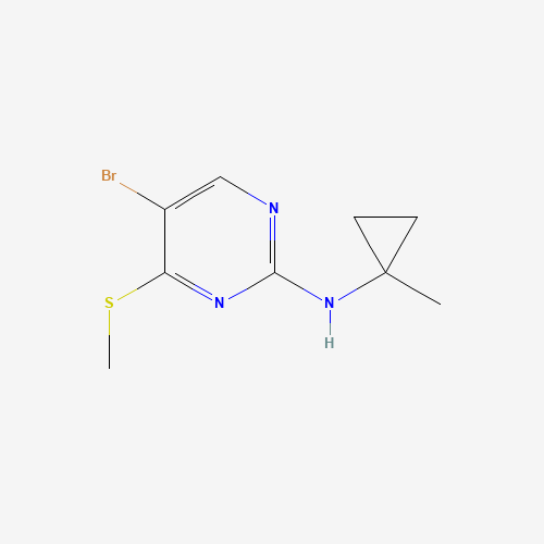 5-bromo-N-(1-methylcyclopropyl)-4-methylsulfanylpyrimidin-2-amine (CAS: 1403865-31-5) - Related Chemical Product