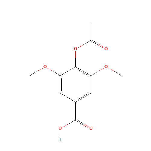 4-acetyloxy-3,5-dimethoxybenzoic acid (CAS: 6318-20-3) - Related Chemical Product