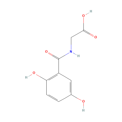 2-[(2,5-dihydroxybenzoyl)amino]acetic acid (CAS: 25351-24-0) - Related Chemical Product