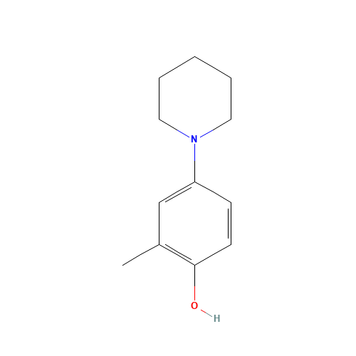 2-methyl-4-piperidin-1-ylphenol (CAS: 39103-96-3) - Related Chemical Product