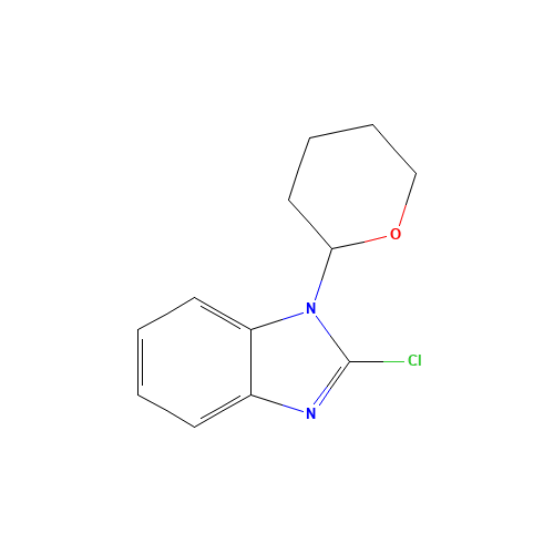 2-chloro-1-(oxan-2-yl)benzimidazole (CAS: 208398-29-2) - Related Chemical Product