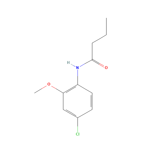 N-(4-chloro-2-methoxyphenyl)butanamide (CAS: 196866-07-6) - Related Chemical Product