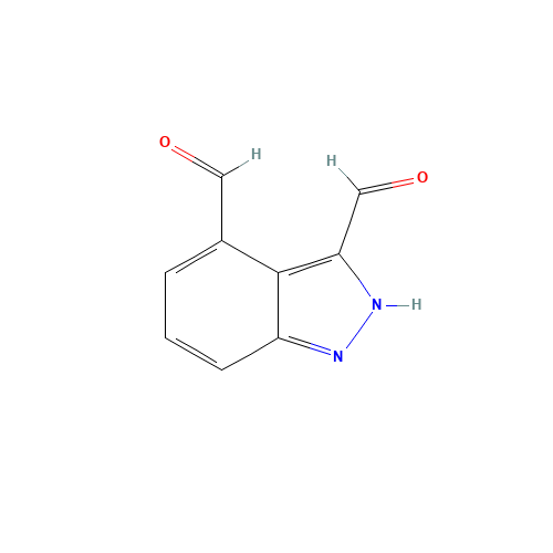 2H-indazole-3,4-dicarbaldehyde (CAS: 885519-81-3) - Related Chemical Product