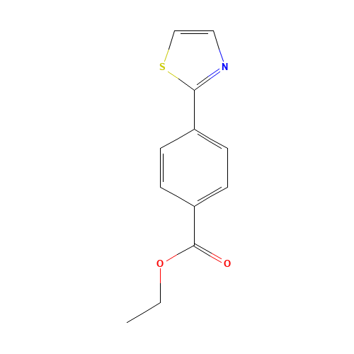ethyl 4-(1,3-thiazol-2-yl)benzoate (CAS: 257876-04-3) - Related Chemical Product