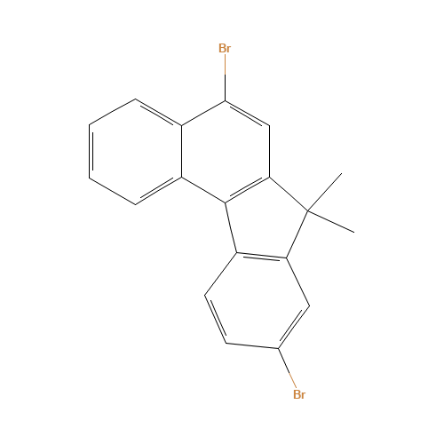 5,9-dibromo-7,7-dimethylbenzo[c]fluorene (CAS: 1056884-35-5) - Related Chemical Product