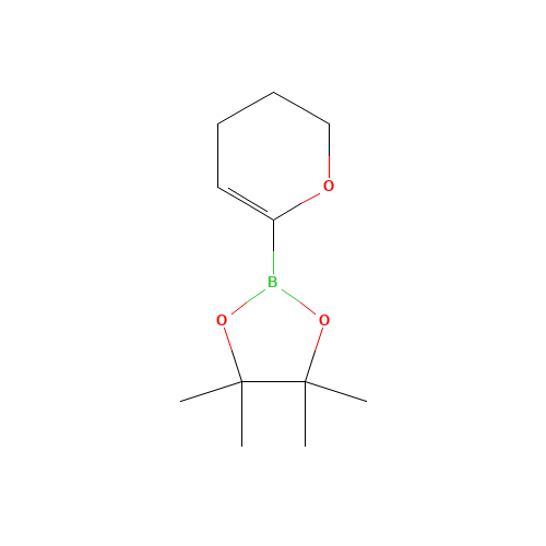 2-(3,4-dihydro-2H-pyran-6-yl)-4,4,5,5-tetramethyl-1,3,2-dioxaborolane (CAS: 1025707-93-0) - Related Chemical Product