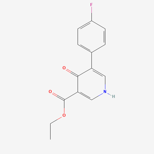 ethyl 5-(4-fluorophenyl)-4-oxo-1H-pyridine-3-carboxylate (CAS: 1052114-80-3) - Related Chemical Product
