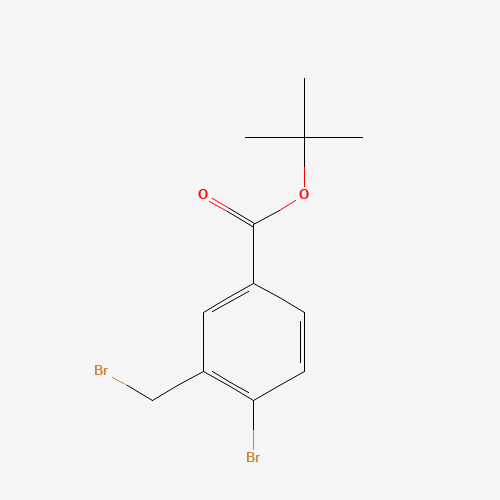 tert-butyl 4-bromo-3-(bromomethyl)benzoate (CAS: 503859-17-4) - Related Chemical Product
