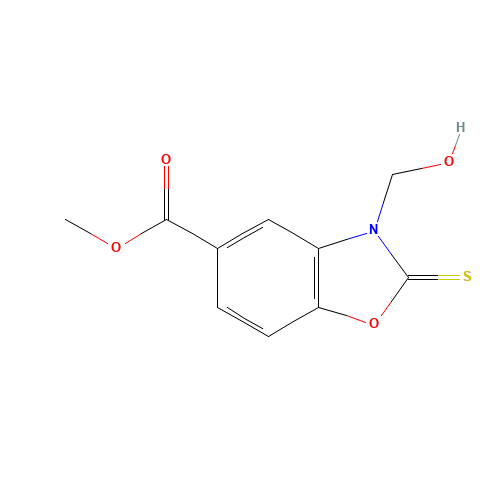 methyl 3-(hydroxymethyl)-2-sulfanylidene-1,3-benzoxazole-5-carboxylate (CAS: 72730-40-6) - Related Chemical Product