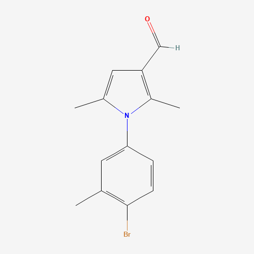 1-(4-bromo-3-methylphenyl)-2,5-dimethylpyrrole-3-carbaldehyde (CAS: 347331-84-4) - Related Chemical Product