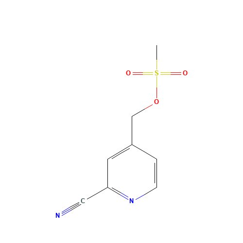 (2-cyanopyridin-4-yl)methyl methanesulfonate (CAS: 872706-93-9) - Related Chemical Product