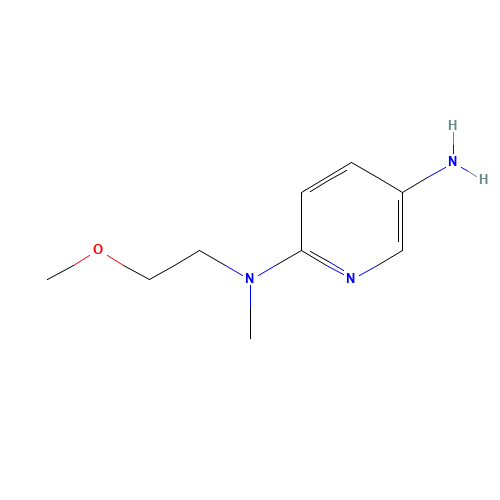 2-N-(2-methoxyethyl)-2-N-methylpyridine-2,5-diamine (CAS: 939376-46-2) - Related Chemical Product