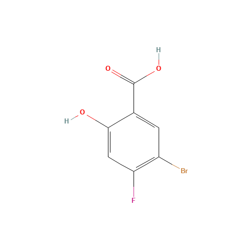 5-bromo-4-fluoro-2-hydroxybenzoic acid (CAS: 1644-71-9) - Related Chemical Product