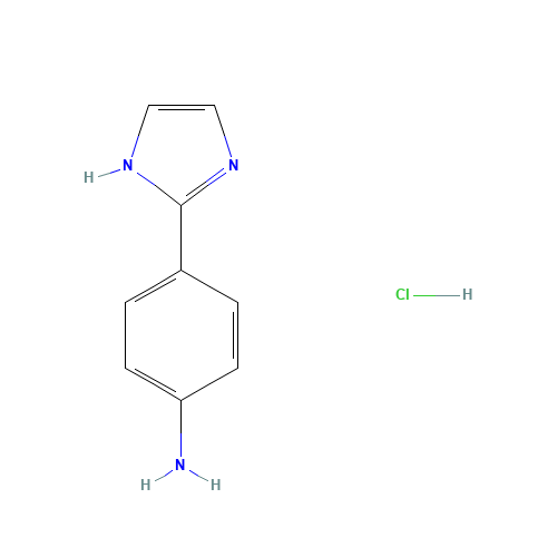 4-(1H-imidazol-2-yl)aniline;hydrochloride (CAS: 1261269-05-9) - Related Chemical Product