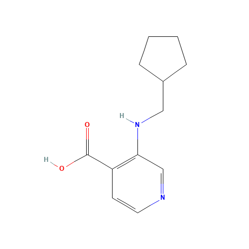 3-(cyclopentylmethylamino)pyridine-4-carboxylic acid (CAS: 1461602-25-4) - Related Chemical Product