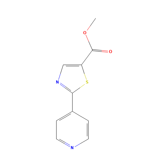 methyl 2-pyridin-4-yl-1,3-thiazole-5-carboxylate (CAS: 89401-52-5) - Related Chemical Product