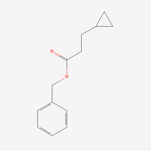 benzyl 3-cyclopropylpropanoate (CAS: 444799-10-4) - Chemical Structure and Molecular Formula 
