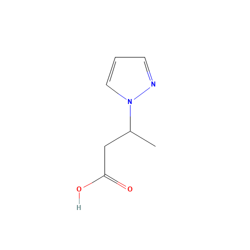 3-pyrazol-1-ylbutanoic acid (CAS: 890092-84-9) - Related Chemical Product