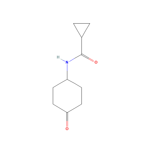 N-(4-oxocyclohexyl)cyclopropanecarboxamide (CAS: 918793-08-5) - Related Chemical Product