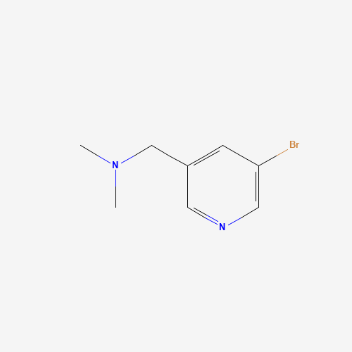 1-(5-bromopyridin-3-yl)-N,N-dimethylmethanamine (CAS: 908864-98-2) - Related Chemical Product