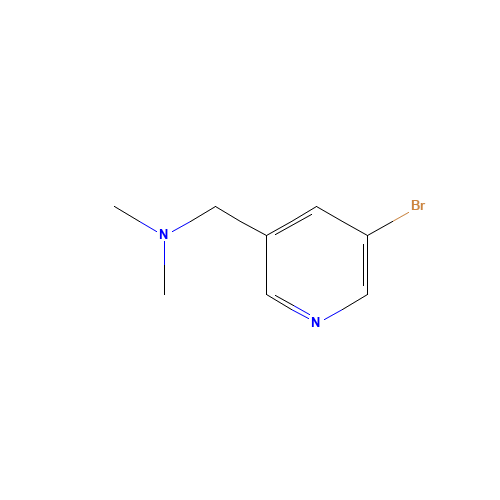 1-(5-bromopyridin-3-yl)-N,N-dimethylmethanamine (CAS: 908864-98-2) - Related Chemical Product