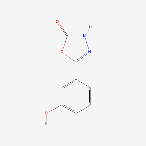 5-(3-hydroxyphenyl)-3H-1,3,4-oxadiazol-2-one (CAS: 79302-77-5) - Related Chemical Product