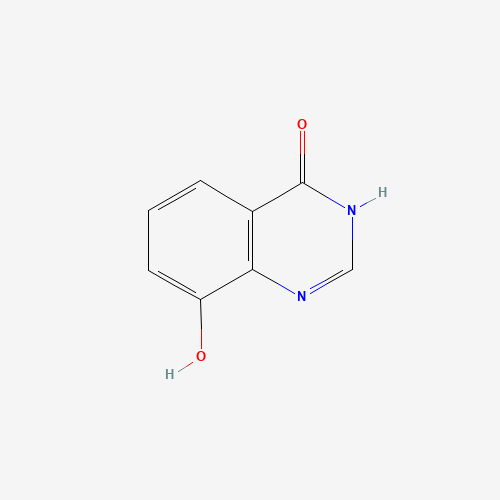 8-hydroxy-1H-quinazolin-4-one (CAS: 16064-17-8) - Chemical Structure and Molecular Formula 