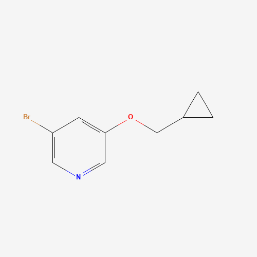 3-bromo-5-(cyclopropylmethoxy)pyridine (CAS: 1383133-14-9) - Related Chemical Product