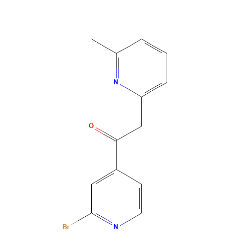 1-(2-bromopyridin-4-yl)-2-(6-methylpyridin-2-yl)ethanone (CAS: 656257-70-4) - Related Chemical Product