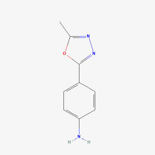 4-(5-methyl-1,3,4-oxadiazol-2-yl)aniline (CAS: 25877-49-0) - Related Chemical Product