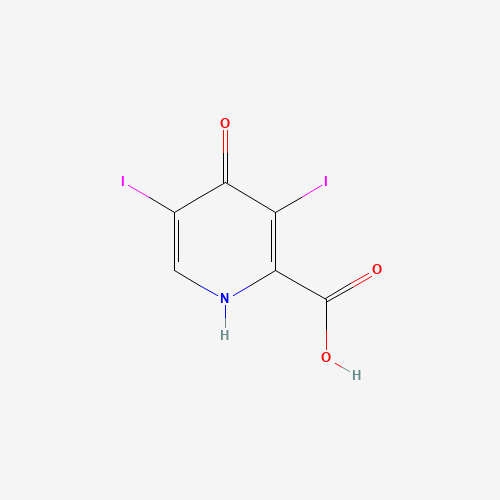 3,5-diiodo-4-oxo-1H-pyridine-2-carboxylic acid (CAS: 856835-95-5) - Related Chemical Product