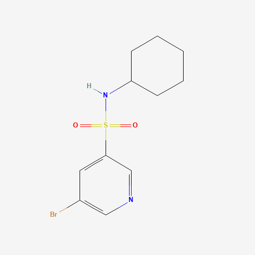 5-bromo-N-cyclohexylpyridine-3-sulfonamide (CAS: 1086065-12-4) - Related Chemical Product