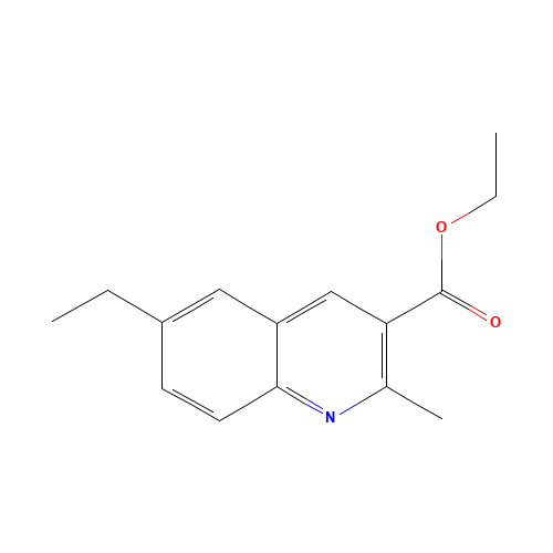 ethyl 6-ethyl-2-methylquinoline-3-carboxylate (CAS: 892874-68-9) - Related Chemical Product