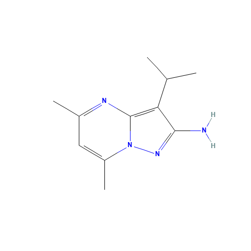 5,7-dimethyl-3-propan-2-ylpyrazolo[1,5-a]pyrimidin-2-amine (CAS: 1375087-35-6) - Related Chemical Product
