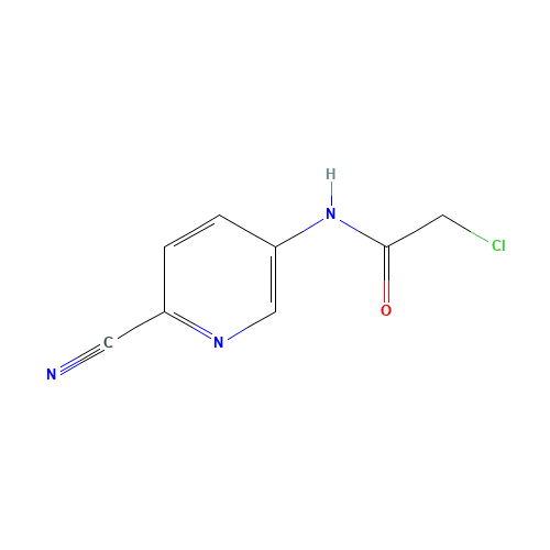 2-chloro-N-(6-cyanopyridin-3-yl)acetamide (CAS: 1116015-91-8) - Related Chemical Product
