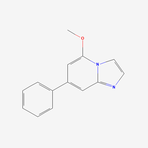 5-methoxy-7-phenylimidazo[1,2-a]pyridine (CAS: 1207840-39-8) - Chemical Structure and Molecular Formula 