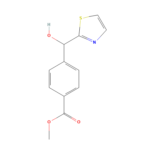 methyl 4-[hydroxy(1,3-thiazol-2-yl)methyl]benzoate (CAS: 482604-57-9) - Related Chemical Product