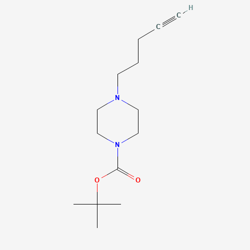 tert-butyl 4-pent-4-ynylpiperazine-1-carboxylate (CAS: 1363172-21-7) - Related Chemical Product